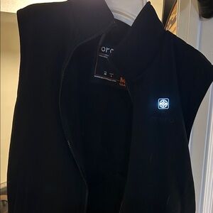 ORORO Men's Black Heated Vest